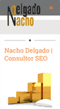 Mobile Screenshot of nachodelgado.com